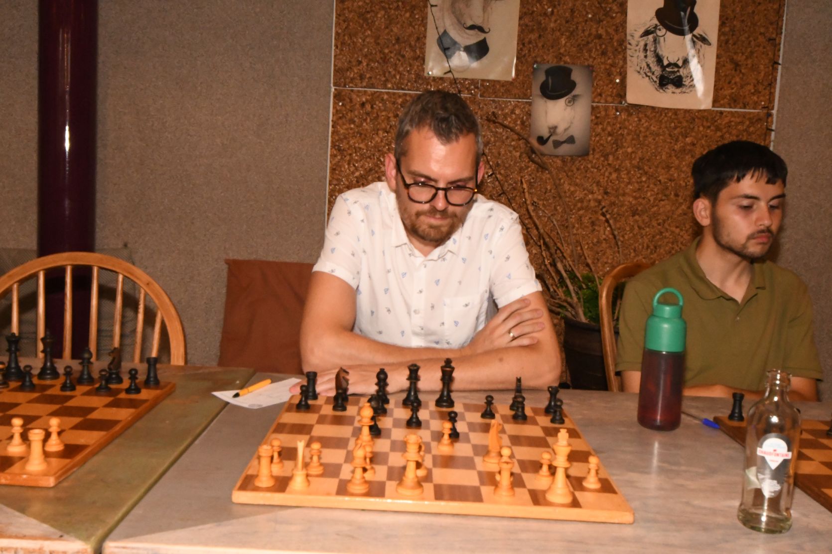 Senioren simultaan tegen clubkampioen Lennard - foto 8