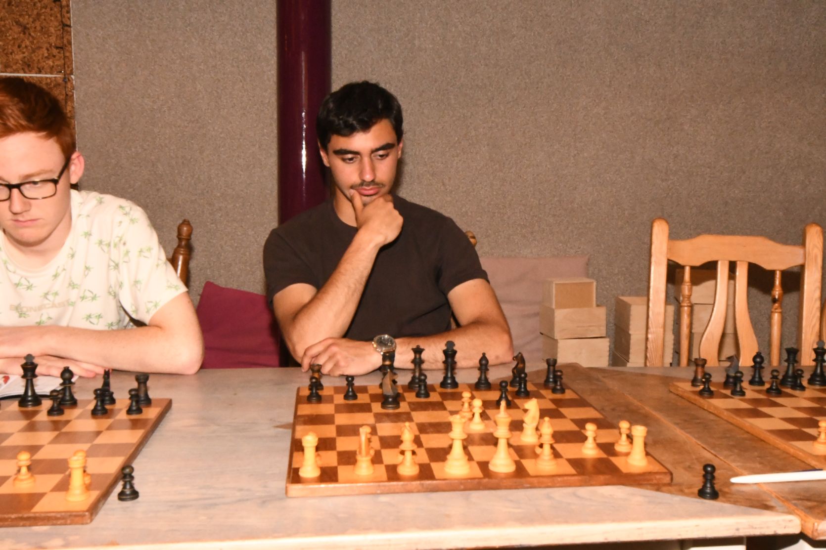 Senioren simultaan tegen clubkampioen Lennard - foto 11